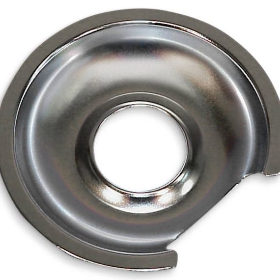 Picture of GE WB32X10012 6 Inch Chrome Burner Pan - Elec