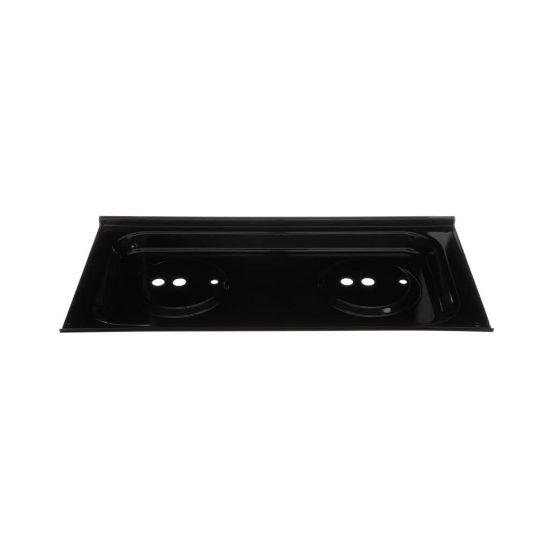 Picture of GE WB32X10072 Double Burner Pan-left- Flange Gas