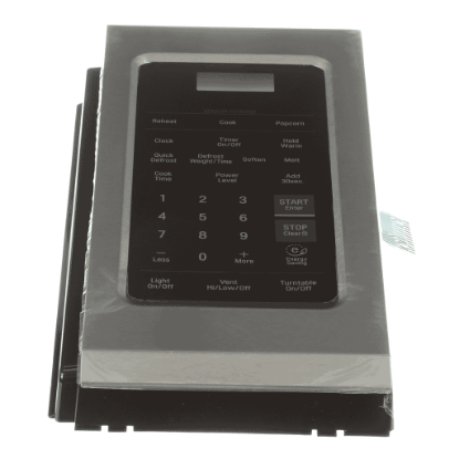 Picture of GE WB56X29975 Black Contolr Panel White Led