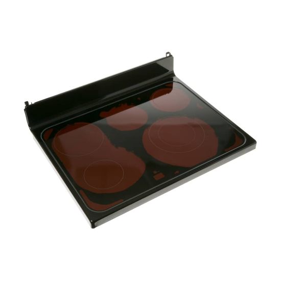 Picture of GE WB62X20903 Rangetop Glass Asm (Bk)