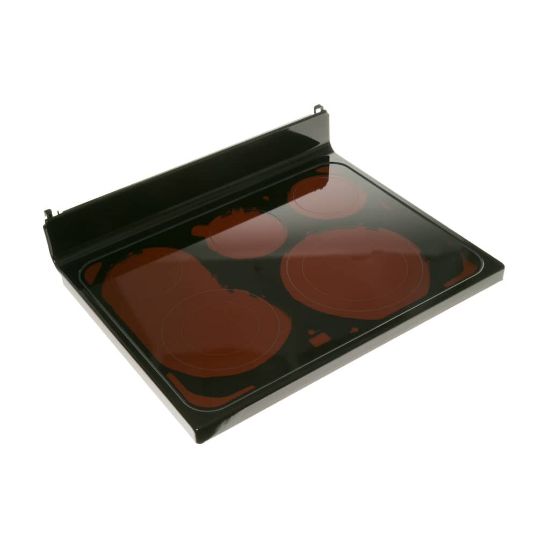 Picture of GE WB62X20851 Rangetop Glass Asm Bk