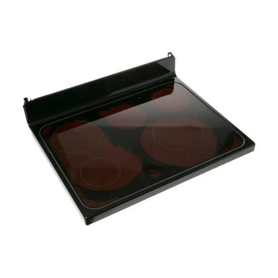 Picture of GE WB62X20907 Rangetop Glass Asm Bk