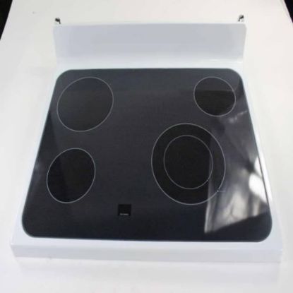 Picture of GE WB62X25975 Rangetop Glass Asm White