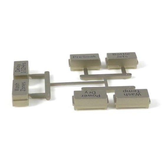Picture of GE WD09X22888 Button And Graphics Asm