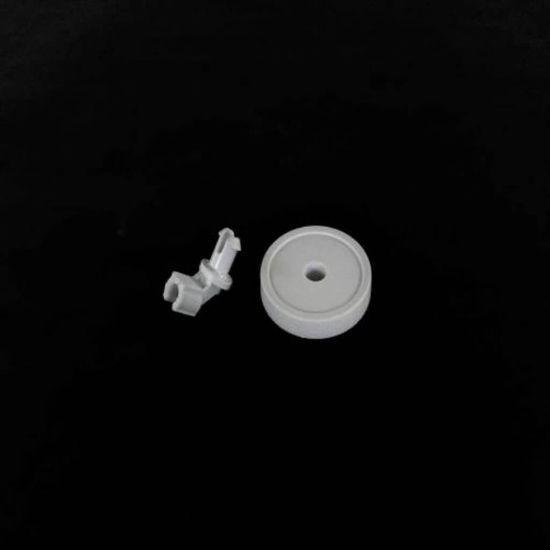 Picture of GE WD12X21214 Wheel & Bracket Assembly Low