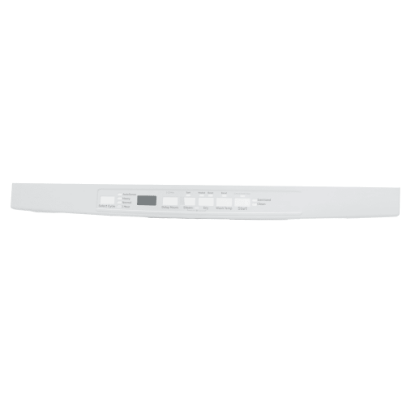 Picture of GE WD34X26481 White Console Cover And Graphic Asm