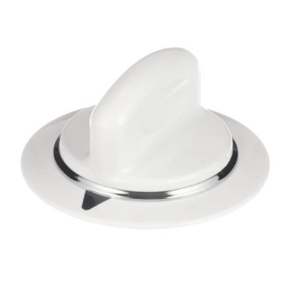 Picture of GE WE01X20374 Timer Knob White Asm