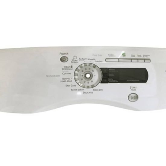 Picture of GE WE19M1656 Cntrl Pnl Asm Wh