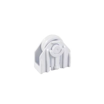 Picture of GE WR02X32499 Gray Freezer Upper Basket Roller