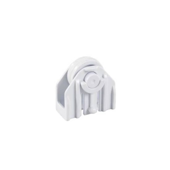Picture of GE WR02X32499 Gray Freezer Upper Basket Roller