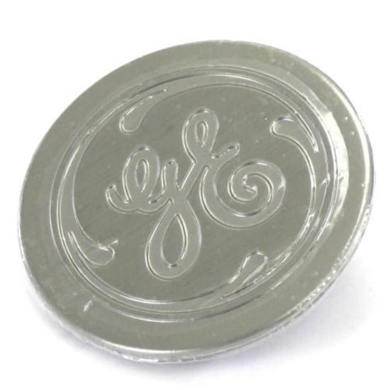 Picture of GE WR04X29375 Gea Badge Flat Chrome