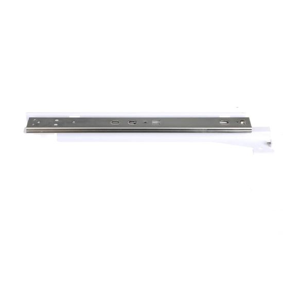 Picture of GE WR72X39425 White Freezer Lower Basket Slide And Br