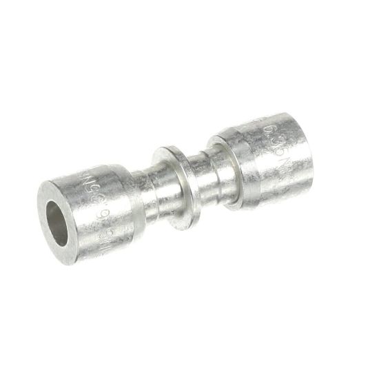 Picture of GE WR97X30615 1/4"" - 1/4"" Straight Aluminum Connector