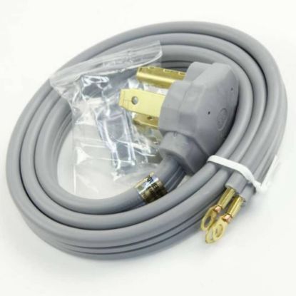 Picture of GE WX09X10002 3-Wire, 4 Feet Length, 30-Amp Cord