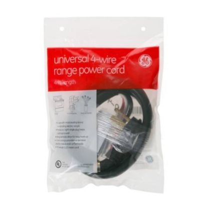 Picture of GE WX09X10037 4-Wire, 4 Feet Length, 50-Amp Cord