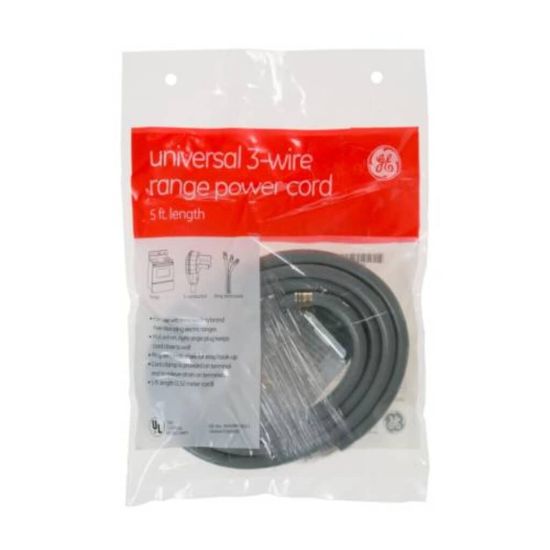 Picture of GE WX09X10011 3-Wire, 5 Feet Length, 50-Amp Cord