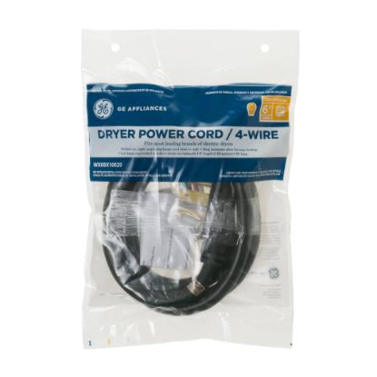 Picture of GE WX09X10020 4-Wire, 6 Feet Length, 30-Amp Cord