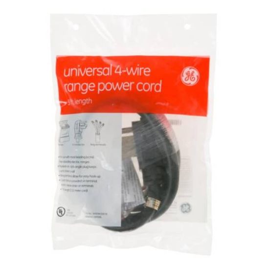 Picture of GE WX09X10038 4-Wire, 5 Feet Length, 40-Amp Cord