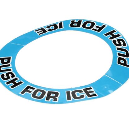 Picture of Hoshizaki 4A2472-01 Label - Push