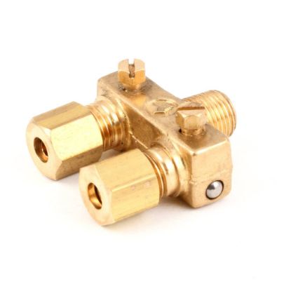 Picture of Imperial 1003 Dual Pilot Valve 3/16 Cc X 1/8 Mpt Brass