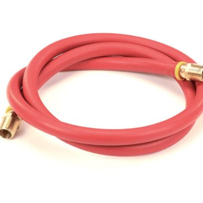 Picture of Jackson 5700-004-19-99 A-hose Assembly 1/2 Id X 67 Lg Red