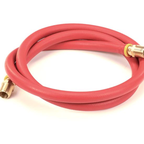 Picture of Jackson 5700-004-19-99 A-hose Assembly 1/2 Id X 67 Lg Red