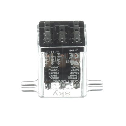 Picture of Jackson 5945-111-72-51 Relay 3Pdt 120V Top Mount