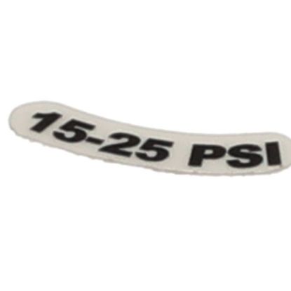 Picture of Jackson 9905-002-97-74 Decal, 15-25 Psi