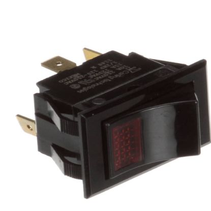 Picture of Jade 2018400000 Switch, Spst Blk W/ Lite Dgr