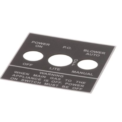 Picture of Jade 3000012008 Label, Control Switch, Jbr (W