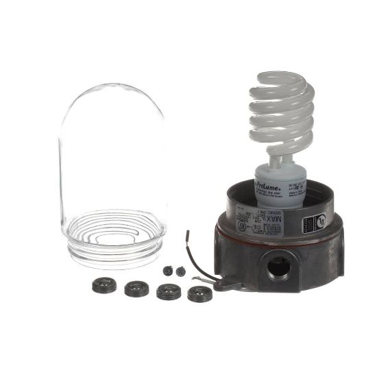 Picture of Kolpak 500000595 Cmplt Light Fixture W/bulb Gl