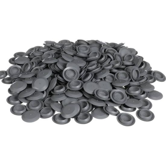 Picture of Kolpak 500002147 Plug Button 3/4 Gray Plastic (