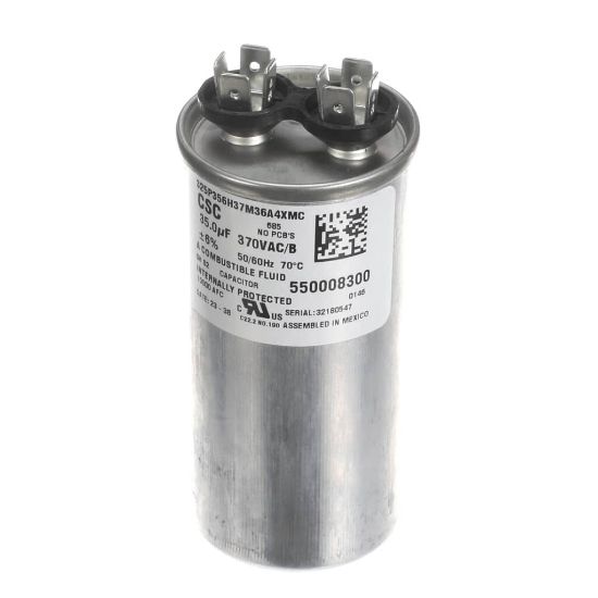 Picture of Kolpak 550008300 Capacitor Run 35 Mfd @ 370V Ngm 325P356h