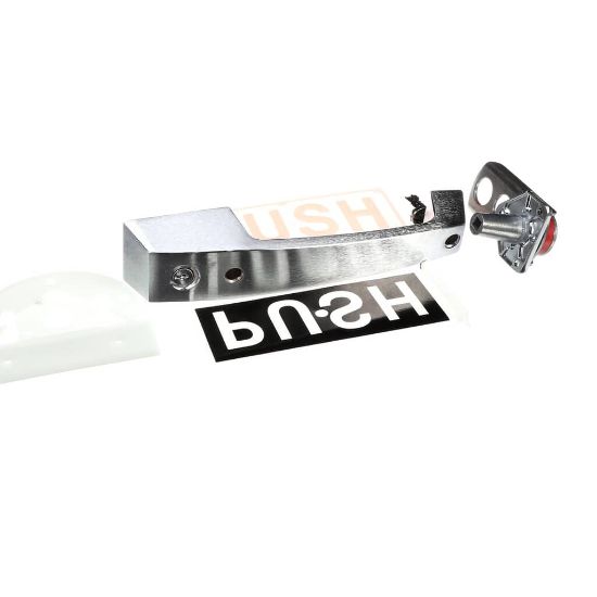 Picture of Kason 11229C00024 Pull Handle W/948 4"" Bru Chr