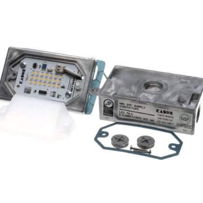 Picture of Kason 11807LW0A10 Led Fixture. 120Vac 12W 4000K Angled