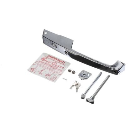 Picture of Kason 1239-C00005 Door Latch Chrome Lever Release Tex