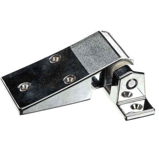 Picture of Kason 1255-000014 Hinge Chrome Textured Panel Fl