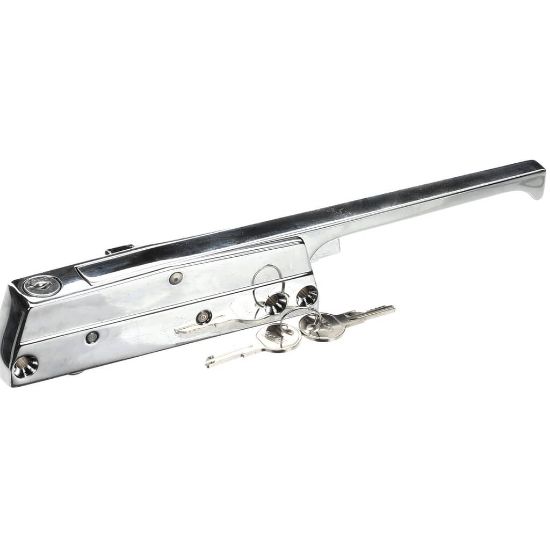 Picture of Kason 172C-00006 Door Latch Chrome W/ Cylinder Lock