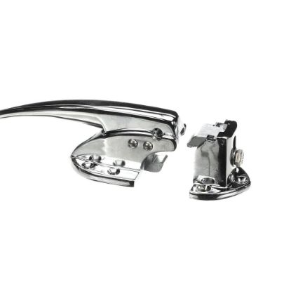 Picture of Kason 930A-00004 Door Latch Chrome Flush To 3/8