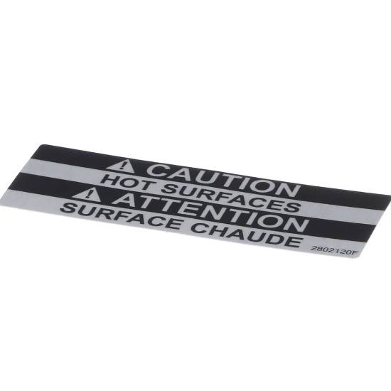 Picture of Lincoln 2802120 Label Caution Hot