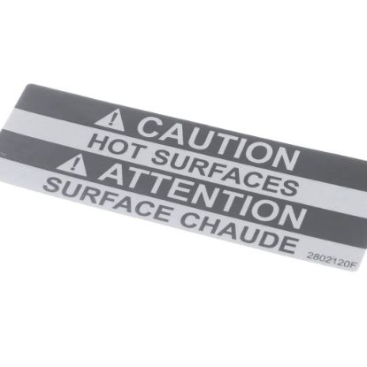 Picture of Lincoln 369668 Label Caution Hot