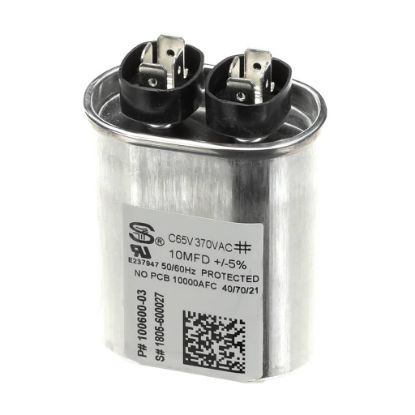 Picture of Lennox 100600-03 Run Cap 10 Mfd, 370V Oval
