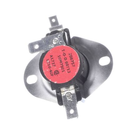 Picture of Lennox 10M75 10M7501 Limit Control-label Black W/ Red