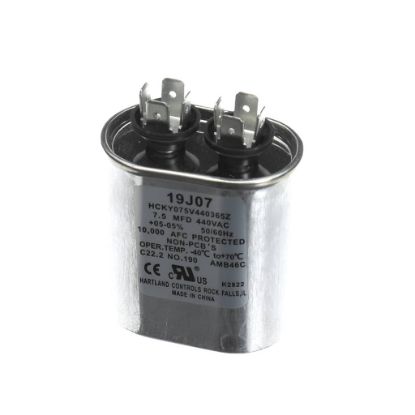 Picture of Lennox 19J07 Run Capacitor 7.5 Mfd 440V Oval