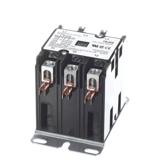 Picture of Lennox 19J68 1/C Contactor Triple Pole 40A24v Coil