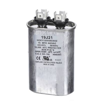 Picture of Lennox 19J21 Capacitor 15Mfd440v Oval