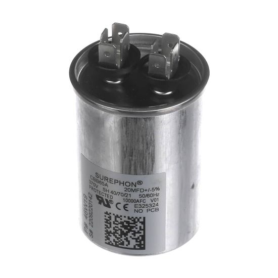 Picture of Lennox 46W19 20Mfd 370V Oval Run Capacitor