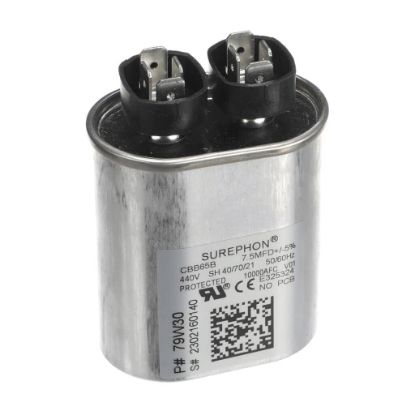 Picture of Lennox 79W30 Run Capacitor, 7.5 Mfd, 440V, Oval