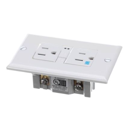 Picture of Lennox 79J98 5-15R Commercial Grade Gfci Duplex Receptacle, 15