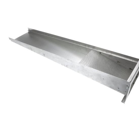 Picture of Middleby 42410-0199 Weldment,manif W/perf Baffle Aluz